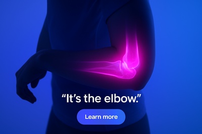 Glowing Elbow Effect with Neon Pink Highlight