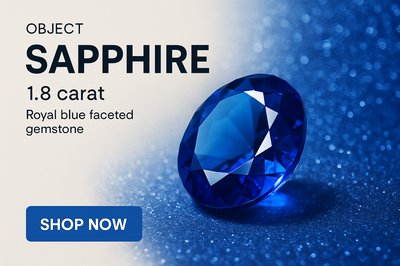 Sapphire Glitter Elegance with Royal Blue Sparkle