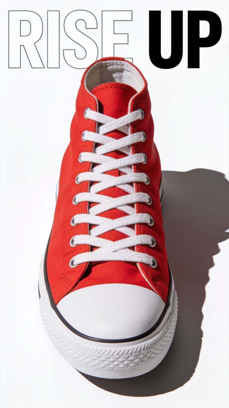 Red high-top sneakers collection