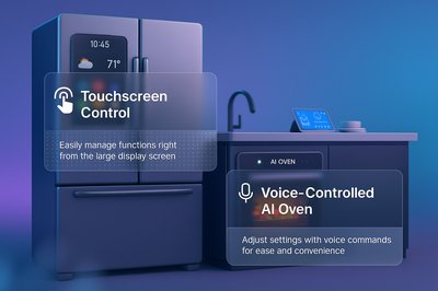 Smart Kitchen with Innovative Appliances and AI Features