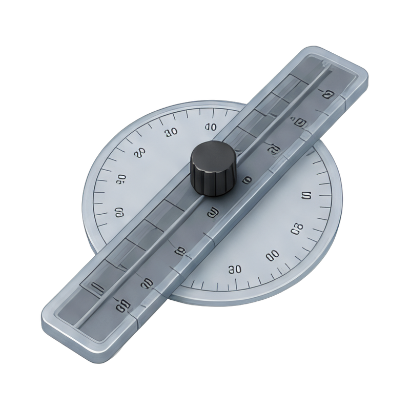 Precision vfr plotter ruler