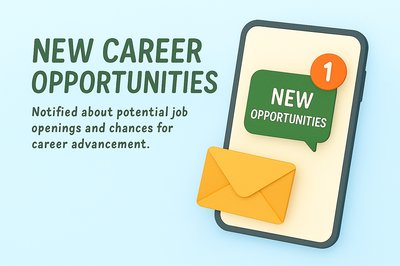 Informative Graphic for Job Opportunities Notification