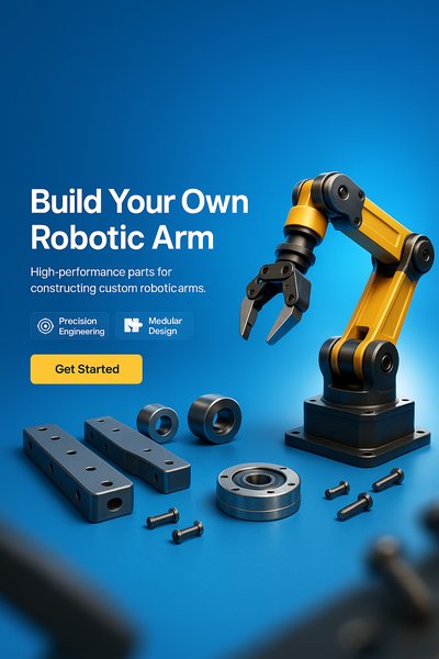 Build Your Own Robotic Arm - Precision Engineering Components