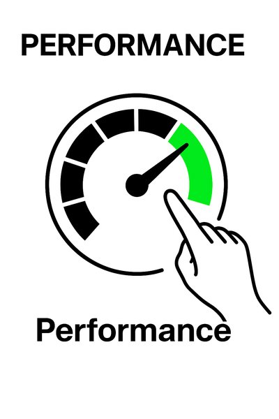 Performance Meter Graphic with Hand Interaction