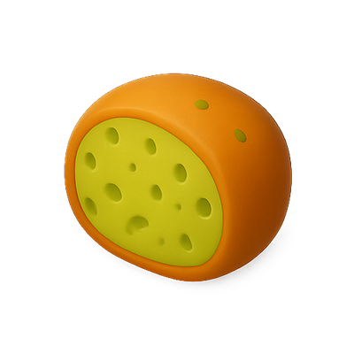 Colorful Playful Toy with Unique Shape