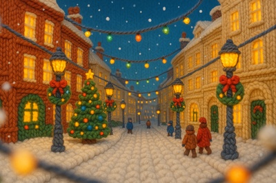 Charming Winter Wonderland in Mayfair, London
