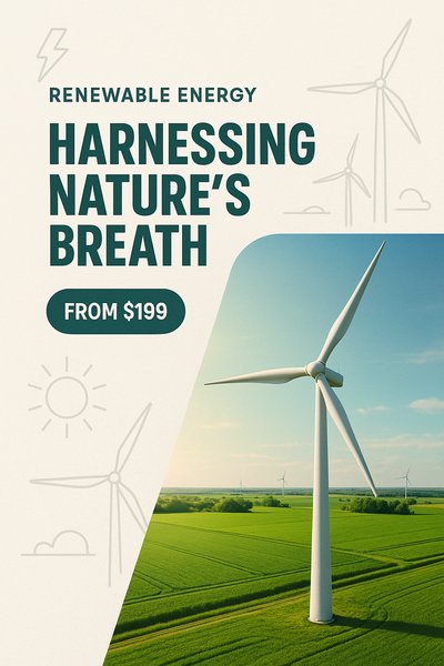 Sunny Wind Farm: Embracing Renewable Energy