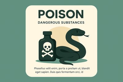 Poison: Understanding Dangerous Substances Through Visual Design