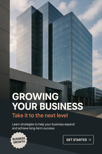 Modern Business Center Reflecting Growth and Success