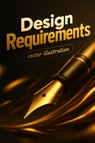 Luxurious Gold Vector Illustration with Dynamic Design Elements