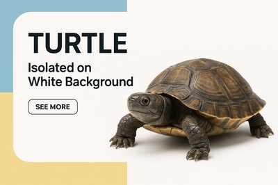 Modern Corporate Turtle Design with Bold Typography