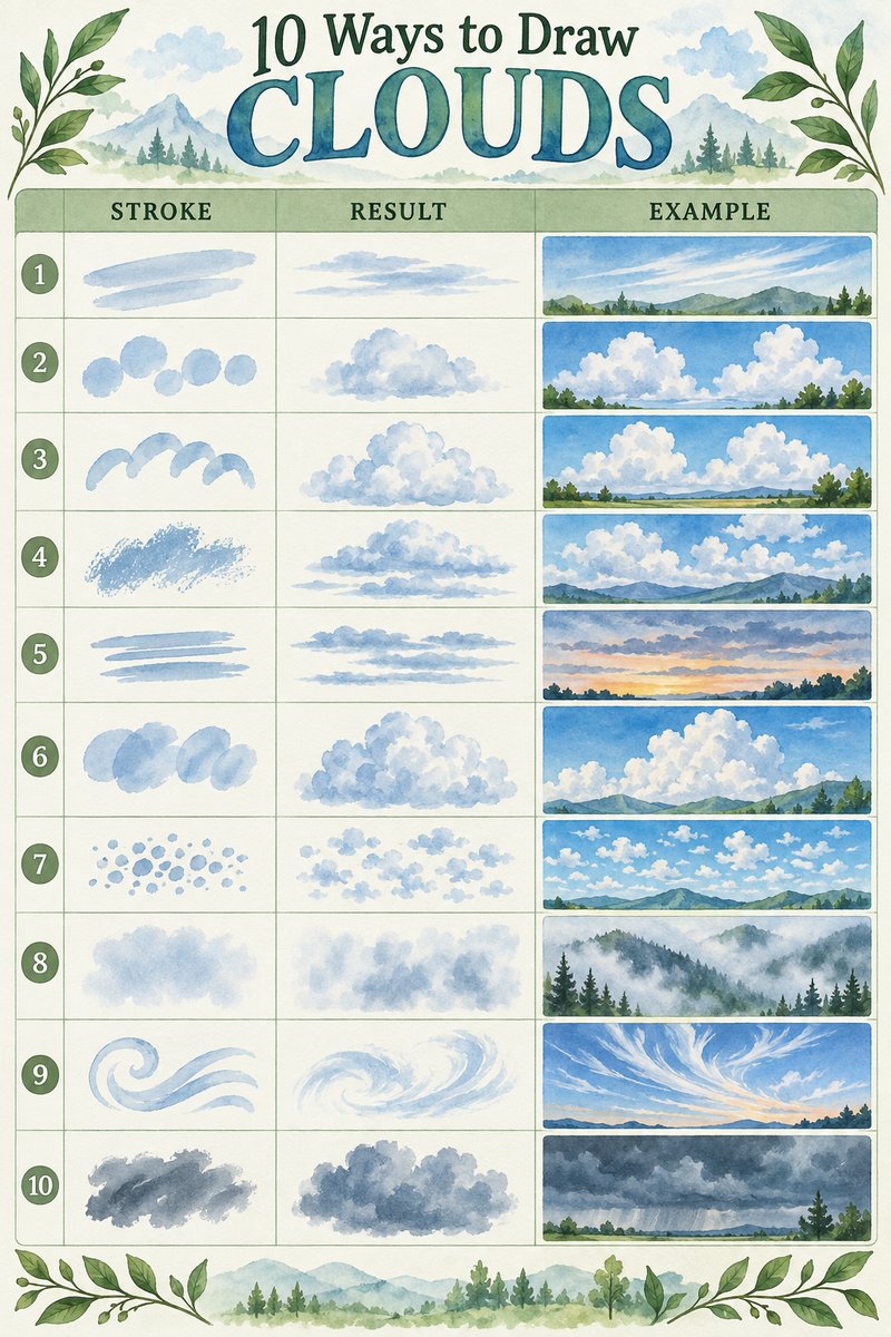 Creative cloud drawing guide