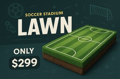 Dynamic Advertisement for Soccer Stadium Lawn