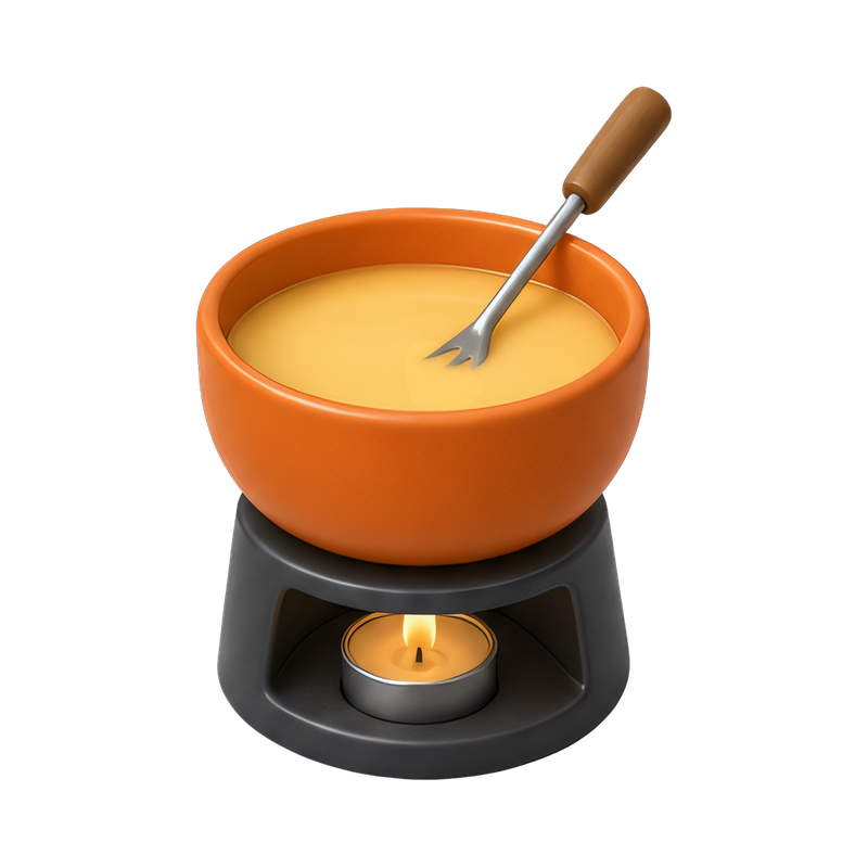 classic fondue pot set