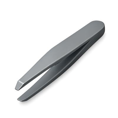 3D Tweezers Icon with Isometric View and Volumetric Design