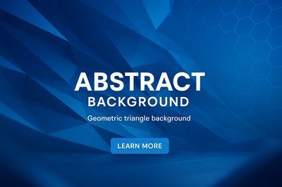 Geometric Abstract Background with Triangular Patterns