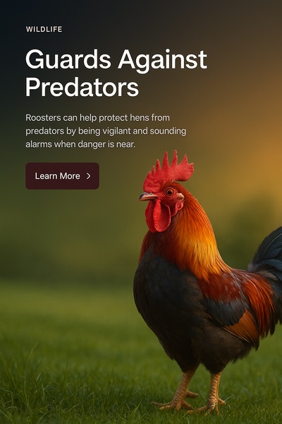 Stylish Web Page Design Featuring Rooster Illustration