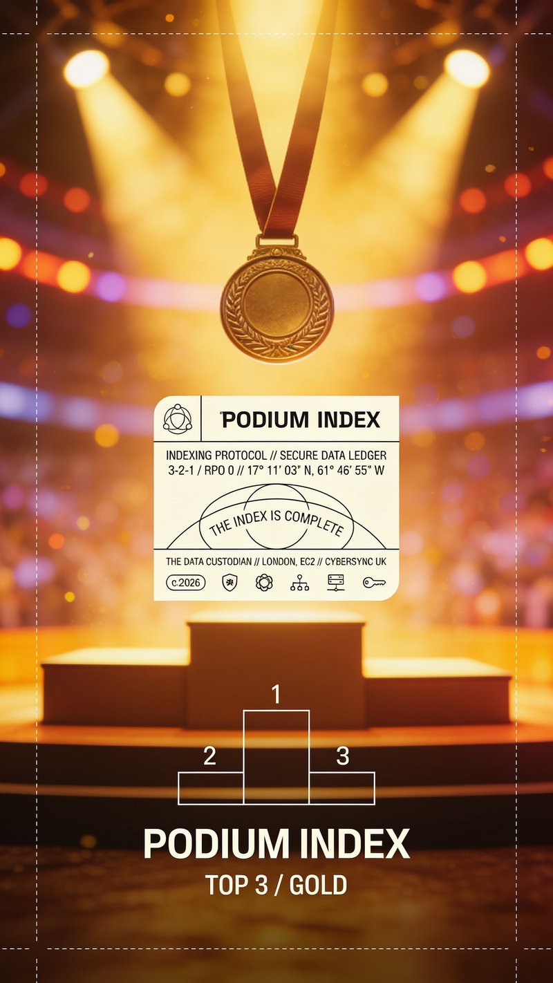Elegant podium with soft lighting