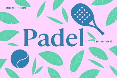 Updated Padel Theme with Forest Colors and Design Elements