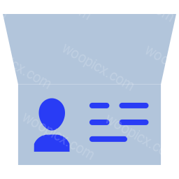 business card identification personal information