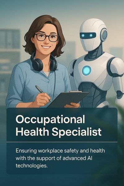 Occupational Health Specialist and AI Assistant in Modern Workplace