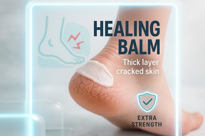 Promotional Image for Healing Balm with Focus on Cracked Skin