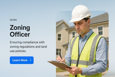 Stylish Web Page Design for Zoning Officer Role