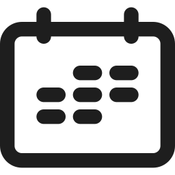 calendar date schedule