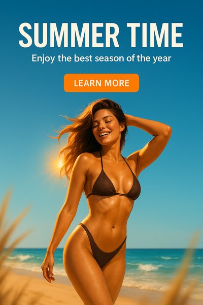Vibrant Summer Beach Promotional Image