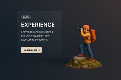 Aerial View of 3D Scene Highlighting Experience Theme