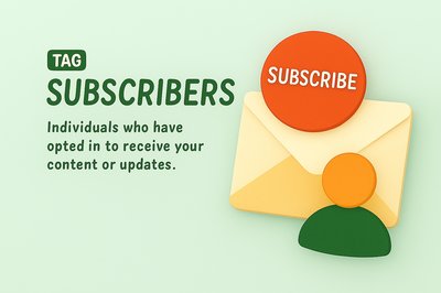 Illustrative Graphic for Subscriber Tag Concept