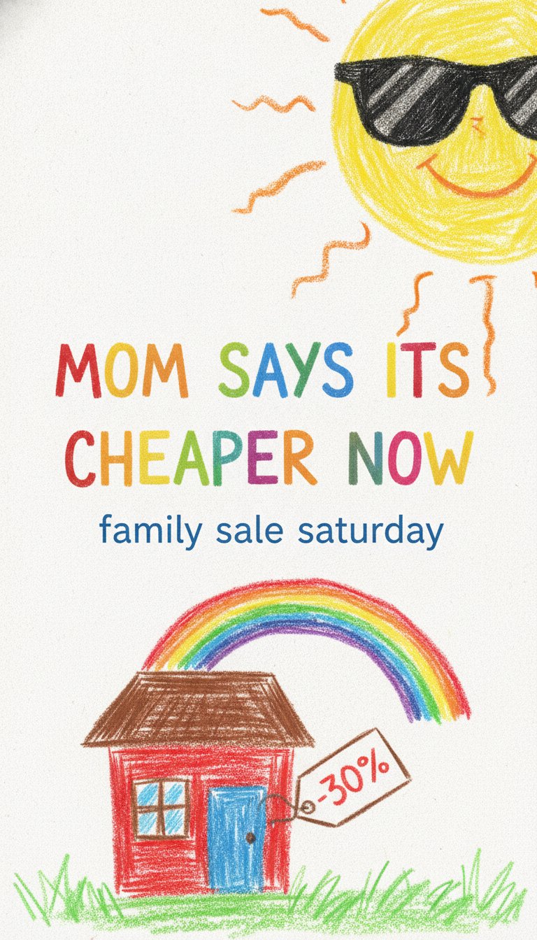 Colorful crayon sale banner