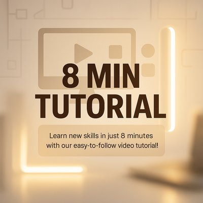 Realistic Neon Carousel Design for 8 Min Tutorial