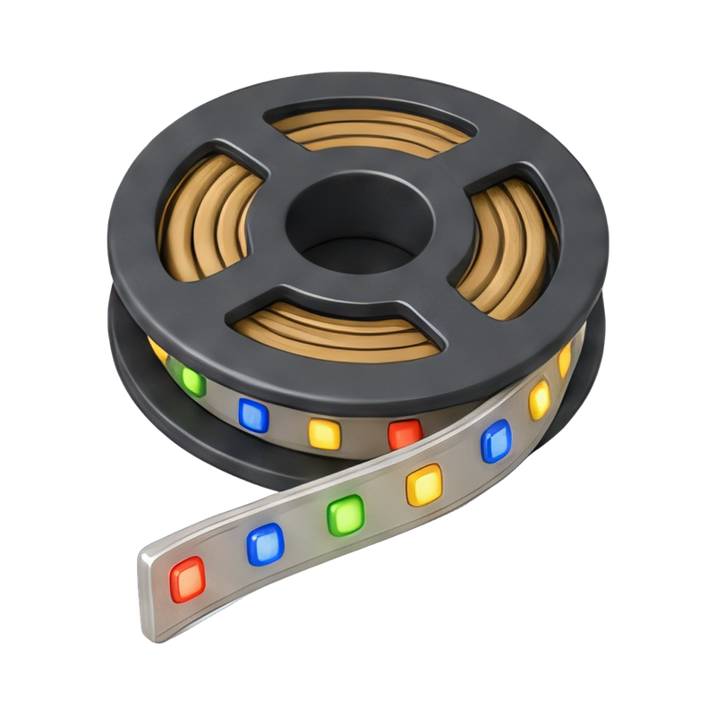 Flexible addressable LED strip