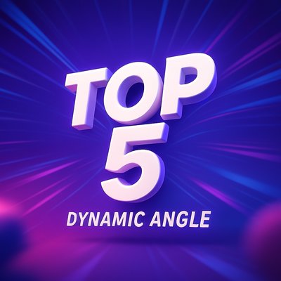 Dynamic Graphic Highlighting Top 5 List