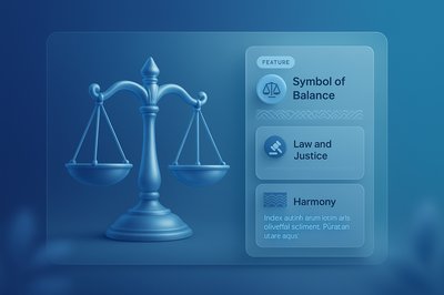 Libra Symbol: Weighing Scales Representing Balance and Justice
