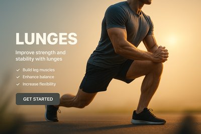 Fitness Guide on Lunges for Strength and Stability