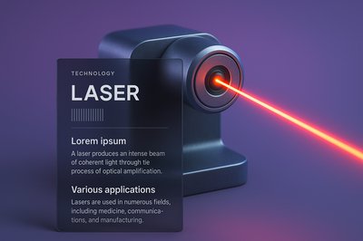 3D Laser Technology Design with Informative Blocks