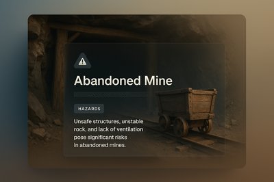 Abandoned Mine: Hazards and Risks in Unstable Structures