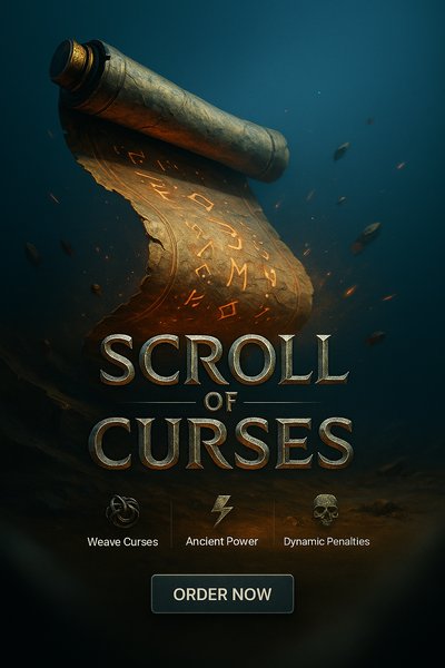 Dynamic Scroll of Curses with Engaging Design