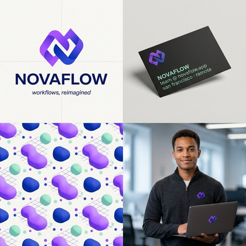 Modern brand identity showcase