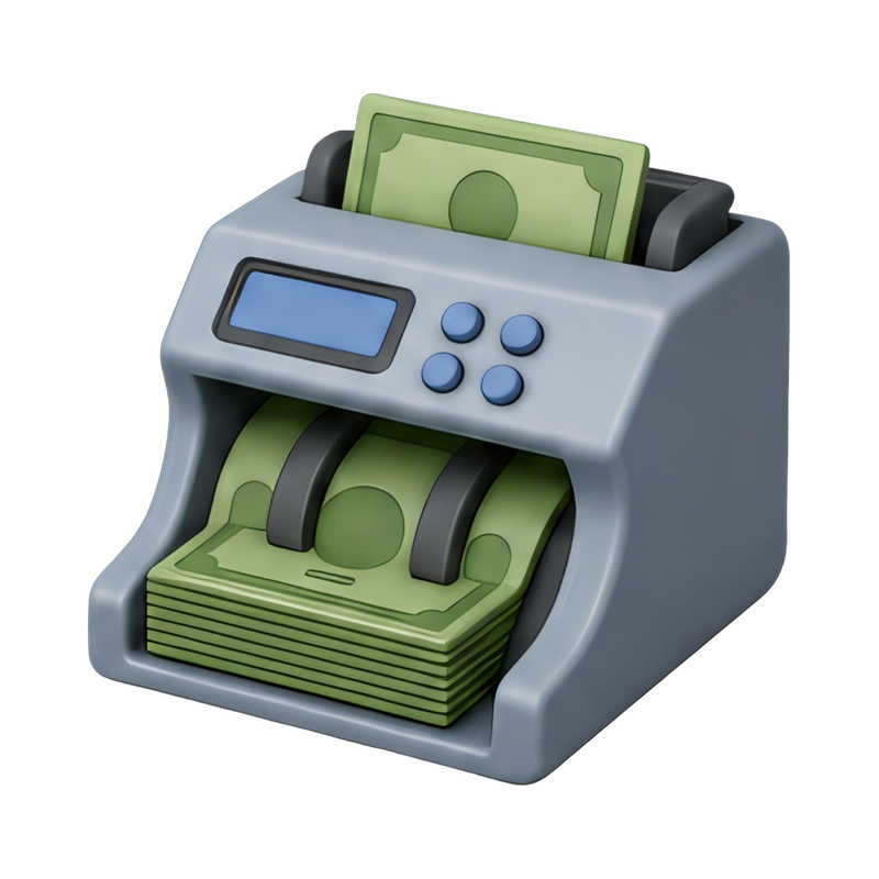 modern bill counter machine