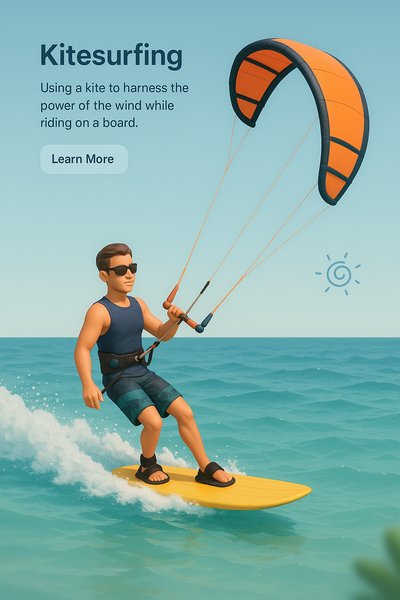 Kitesurfing Adventure: Harnessing Wind Power