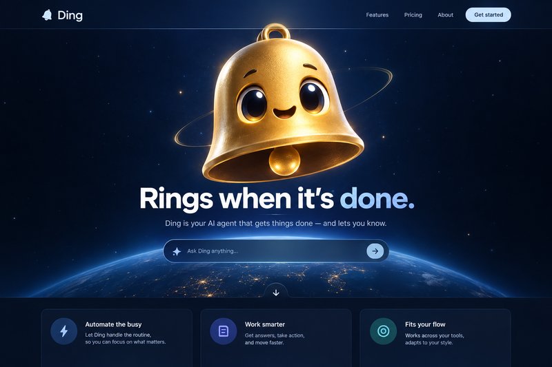 Engaging AI Landing Page Design