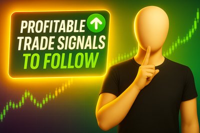 Promotional Graphic for Trade Signals with Engaging Visuals