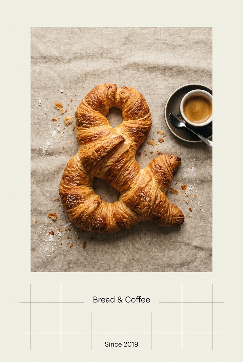 freshly baked croissant