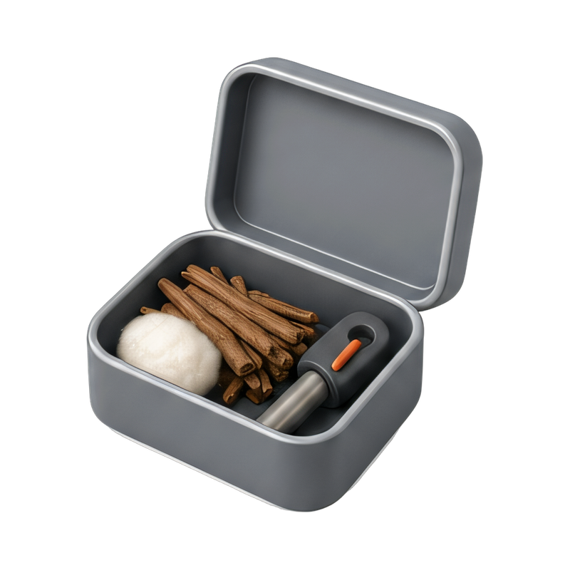 Tinder kit in a box