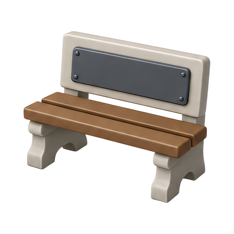 personalized memorial bench plaque