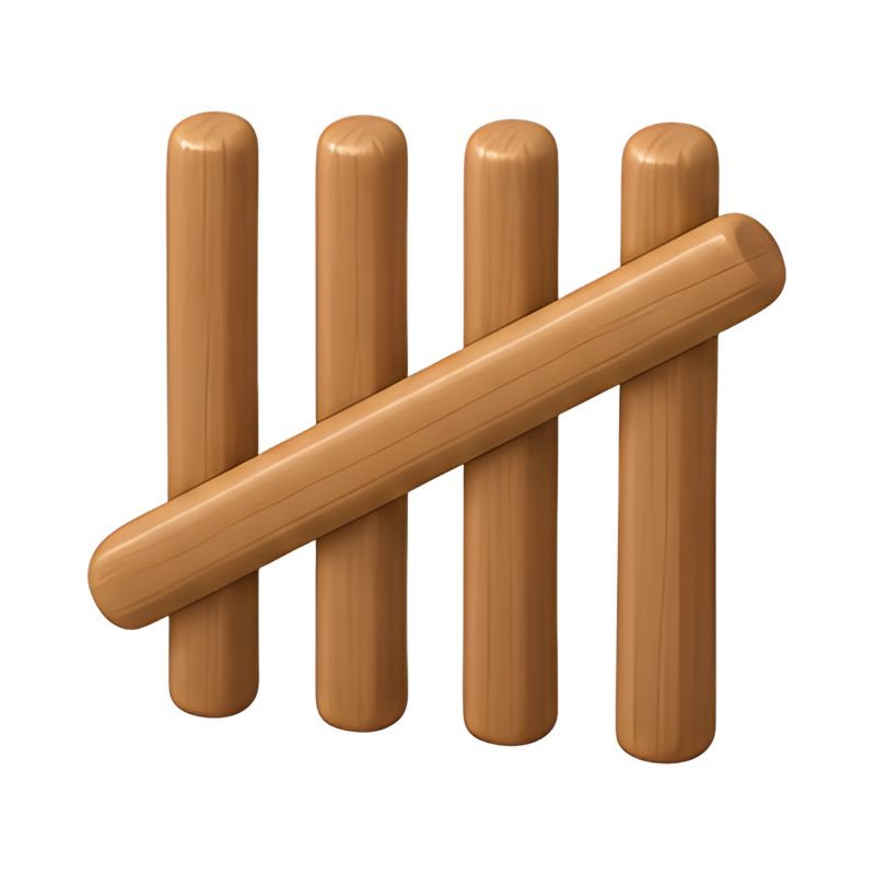 creative tally marks design