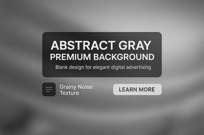 Elegant Abstract Gray Background for Digital Advertising